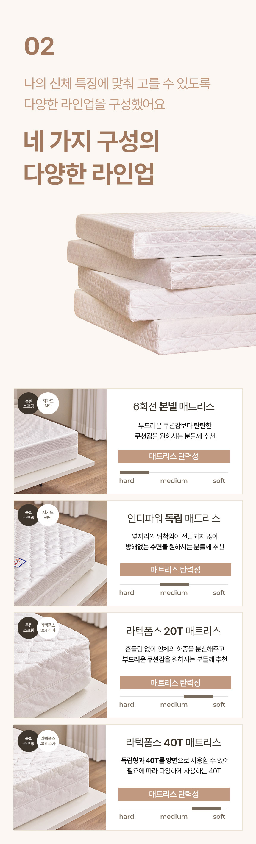 파로마 독립스프링 매트리스/싱글(S) 상세 이미지 7