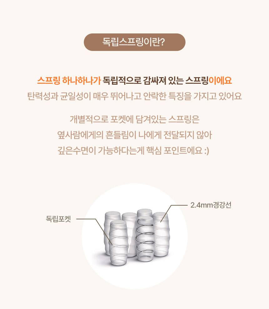 파로마 독립스프링 매트리스/싱글(S) 상세 이미지 17